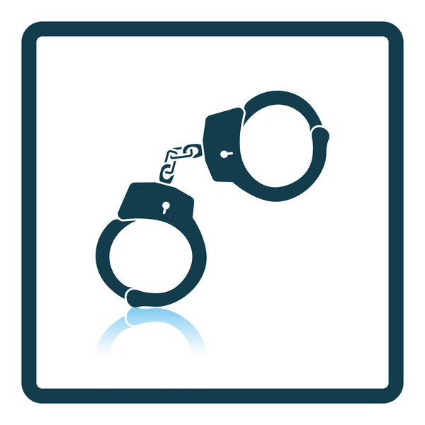 Знак полицейского наручника
