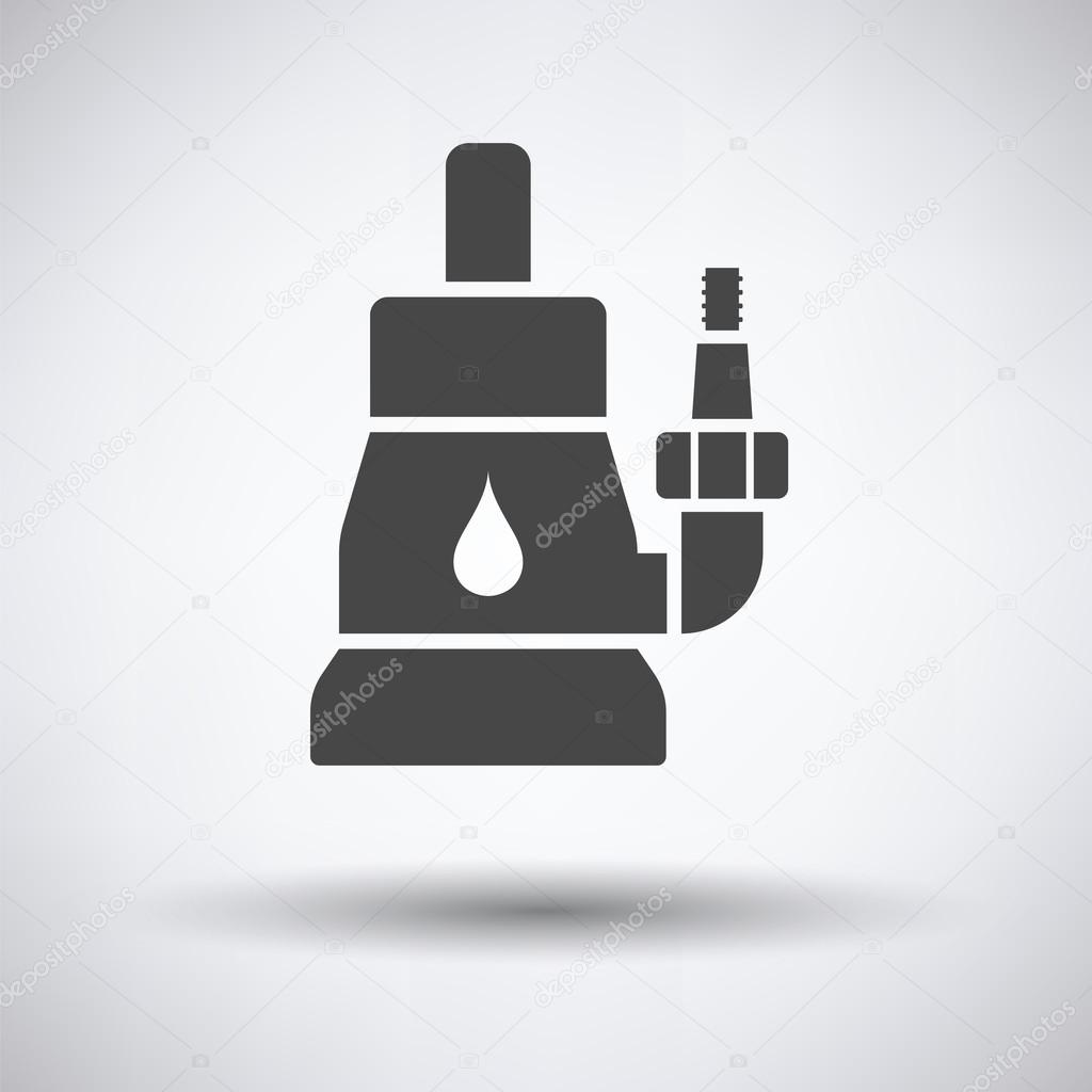 Bomba de agua sumergible icono plano vector, gráfico vectorial © angelp