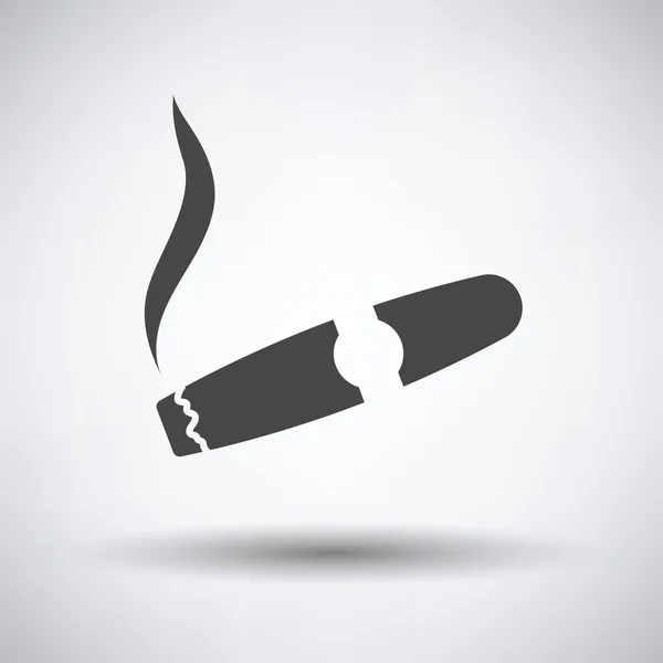 Сигарний значок ілюстрація — стоковий вектор