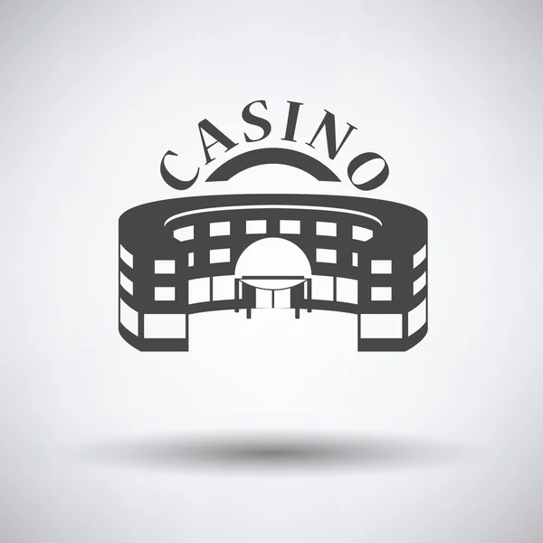 Icono del edificio Casino — Archivo Imágenes Vectoriales