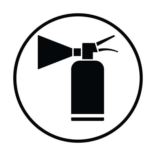 Ícone do extintor ilustração — Vetor de Stock