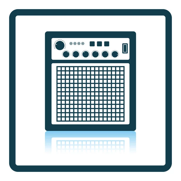 Icône moniteur audio — Image vectorielle
