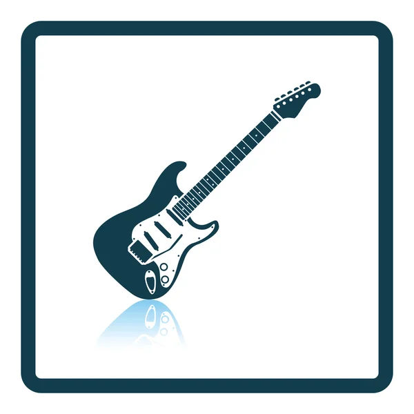 Electric guitar icon — Stock Vector