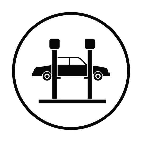 Car lift ikona ilustracja — Wektor stockowy