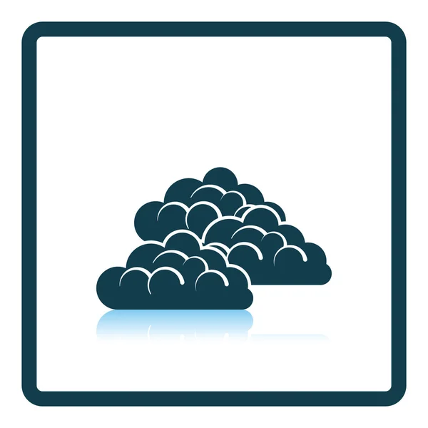 Ilustração de ícone nublado —  Vetores de Stock