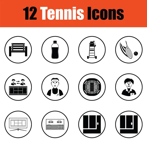 Pictogram Tafeltennisset — Stockvector