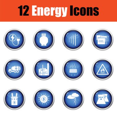 enerji Icon set. 