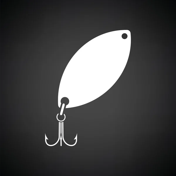 Ікона Ложка риболовлі — стоковий вектор