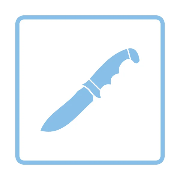 Hunting knife icon — Stock Vector