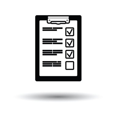 Eğitim planı tablet simgesi