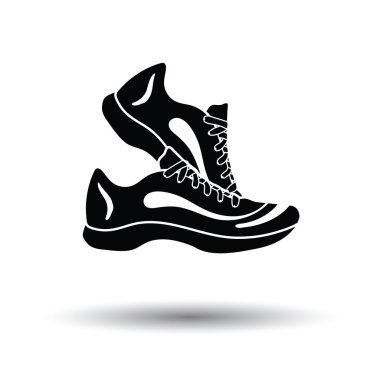 Fitness Spor ayakkabı simgesi