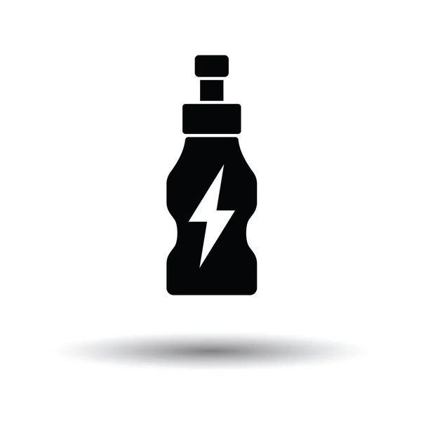 Icône bouteille boissons énergétiques — Image vectorielle