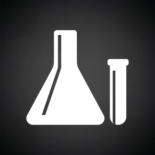 Icono bulbos químicos — Archivo Imágenes Vectoriales