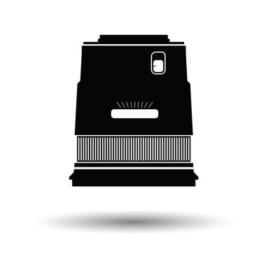 Fotoğraf kamera geniş lens simgesi