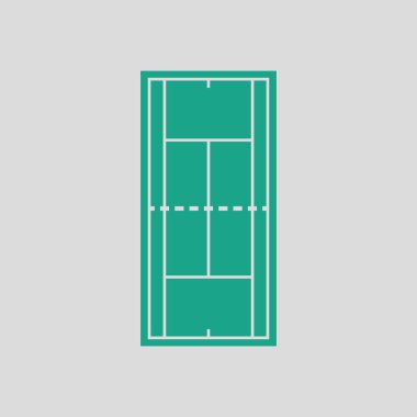 Tenis alan işareti simgesi