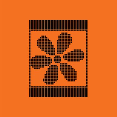 Dikiş süslü düzeni simgesini