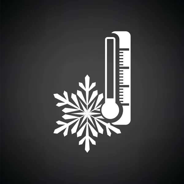 Winter cold icon — Stock Vector