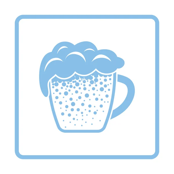Bierkrug-Ikone — Stockvektor