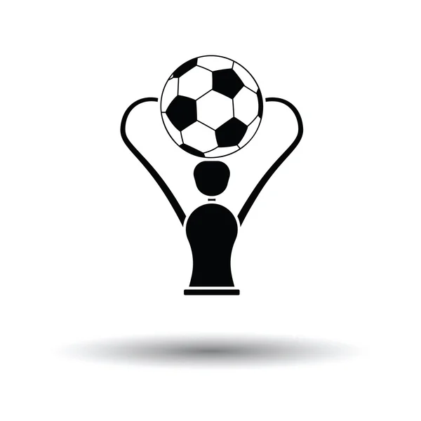 Fußball-Pokal-Ikone — Stockvektor