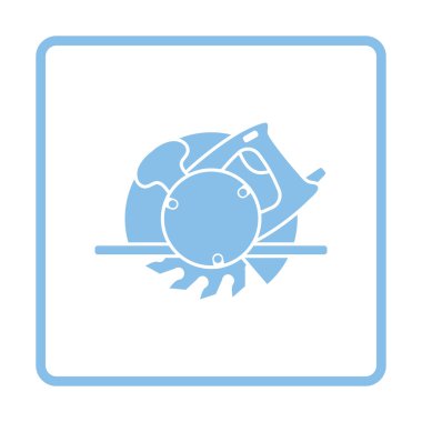 Daire testere simgesi