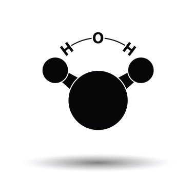 Kimyasal molekül su simgesi