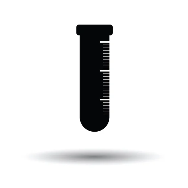 Icono de vaso de precipitados química — Archivo Imágenes Vectoriales