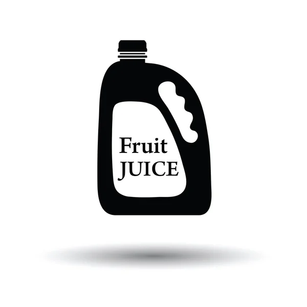 Vruchtensap jerrycan pictogram — Stockvector
