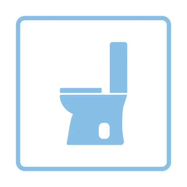 Toilettenschüssel-Symbol — Stockvektor