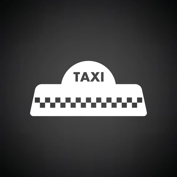 Ikona dachu taksówki — Wektor stockowy