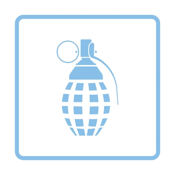 Defensieve granaat pictogram — Stockvector