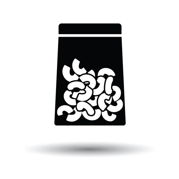 Иконка пакета Macaroni — стоковый вектор