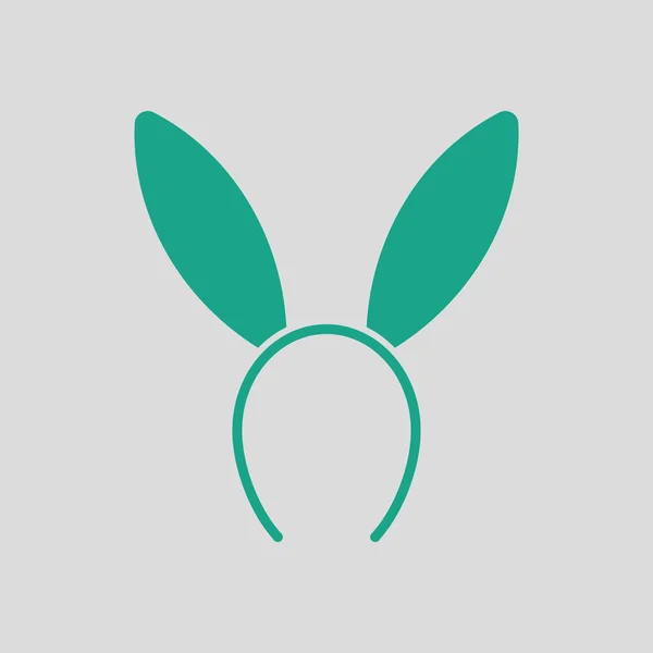 性感的小兔子耳朵图标 — 图库矢量图片