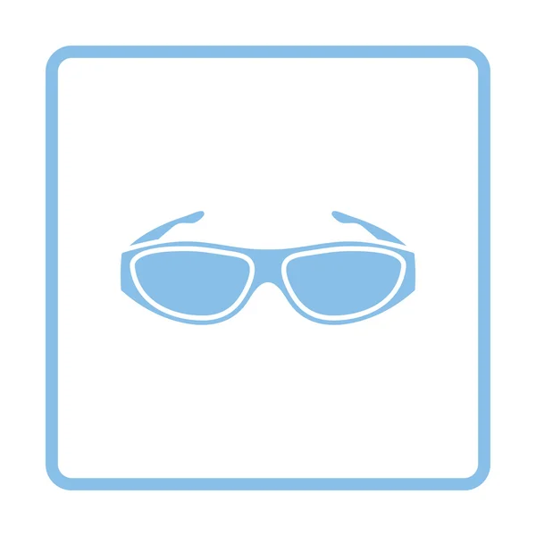 Ikon kacamata Poker - Stok Vektor