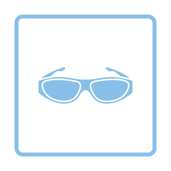 Poker sunglasses icon — Stock Vector