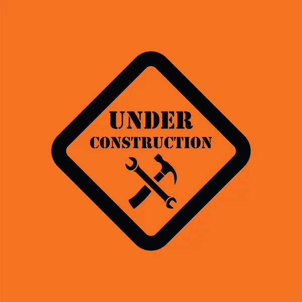 Icon of Under construction — Stock Vector