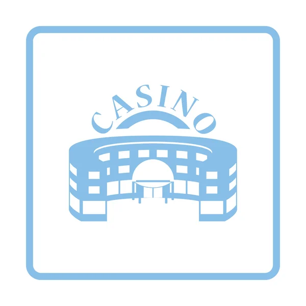 Casino icona della costruzione — Vettoriale Stock