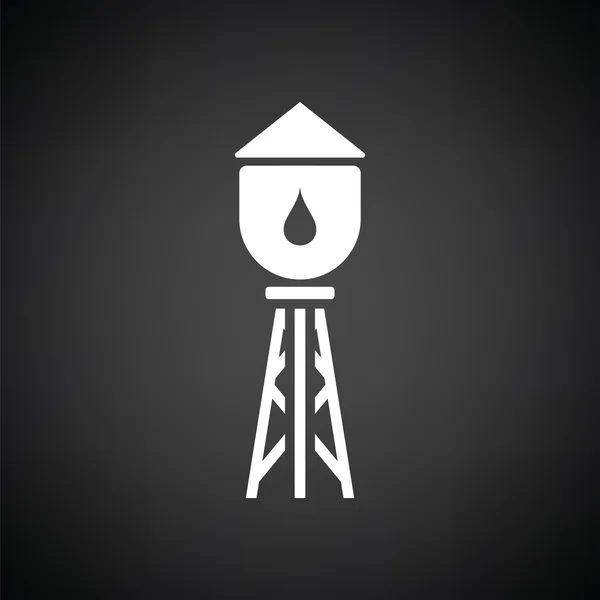 Ikona Vodní věže — Stockový vektor