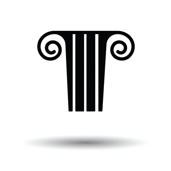 Icono de columna antigua — Vector de stock