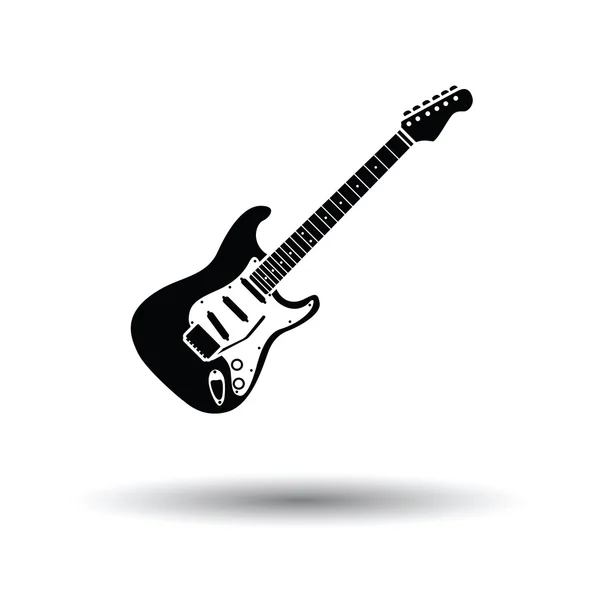 Electric guitar icon — Stock Vector