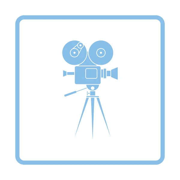 Retro cinema camera icon — Stock Vector