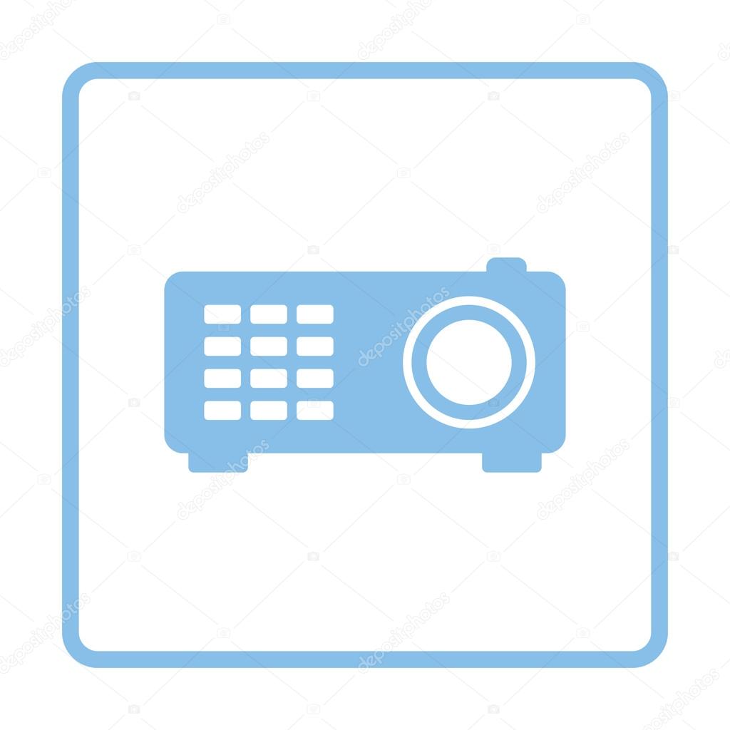 Video projector icon