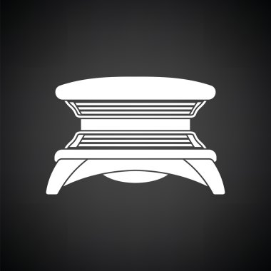 Beyaz Solaryum simgesi