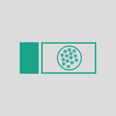 Bakteri cam kutsal kişilerin resmi