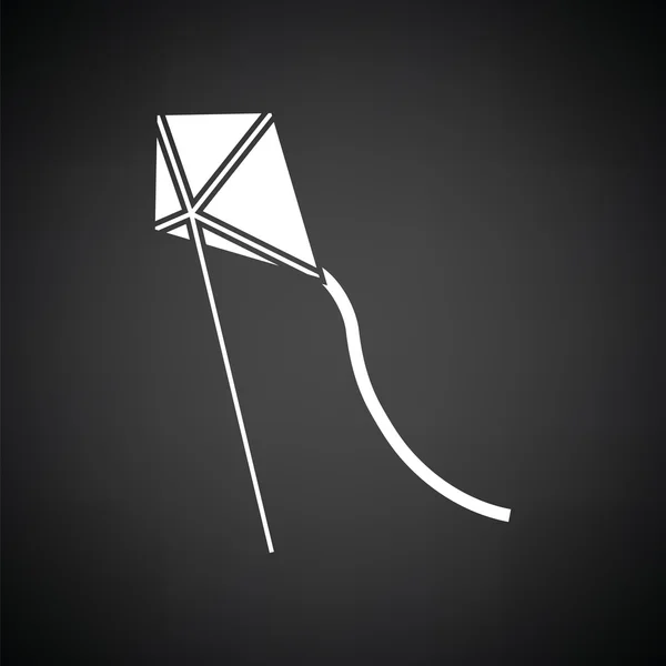 Kite no ícone do céu —  Vetores de Stock