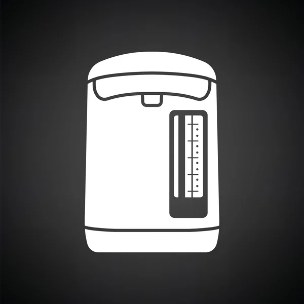 Icône bouilloire électrique cuisine — Image vectorielle