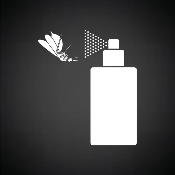 Icono de spray de mosquito — Vector de stock