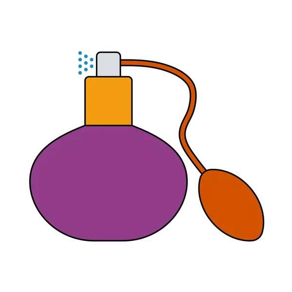 Colonia Spray Icon Esquema Editable Con Diseño Relleno Color Ilustración — Vector de stock