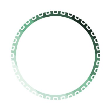 Bisiklet Lastiği Simgesi. Düz Renkli Merdiven Tasarımı. Vektör İllüstrasyonu.