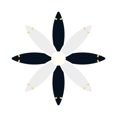 İş Broşu Simgesi. Düz Renk Tasarımı. Vektör İllüstrasyonu.