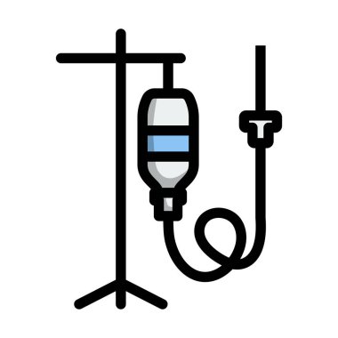 Sayaç Simgesini Bırak. Renk Doldurma Tasarımı ile Düzenlenebilir Kalın Tasarım. Vektör İllüstrasyonu.